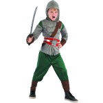 Детский карнавальный костюм Рыцаря с мускулатурой 120-130 см