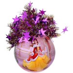 Новогодний елочный шар Рождественский Красавица Бель D95
