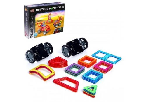 Развивающая игрушка "Цветные магниты" Play Smart 27 деталей 2472