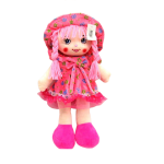 Мягкая кукла в платье 35 см Q804-35