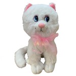 Мягкая игрушка котёнок Лапушка белый озвученный 21 см MP-HH-R8984E