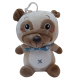 Мягкая игрушка Собака Мопс 23 см DL402312111K