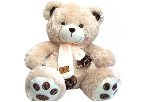 Мягкая игрушка Медведь с шарфом Baby 60 см