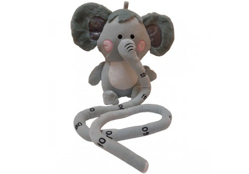 Мягкая игрушка слон ростомер 30 см DL20300730