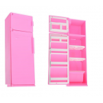 Холодильник розовый Огонек 1385