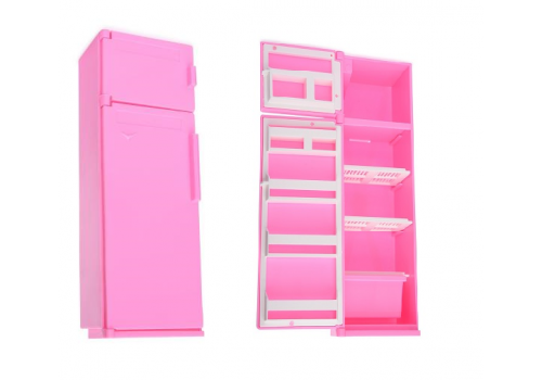 Холодильник розовый Огонек 1385