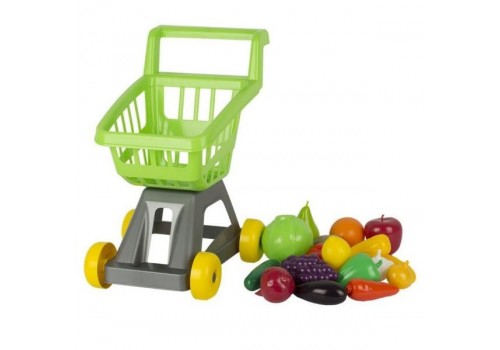Тележка для супермаркета с фруктами и овощами У958