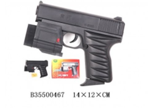 Детский пистолет с маленькими пульками в коробке В35500467