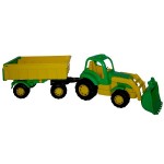Трактор "Крепыш" с прицепом и ковшом №1 44556
