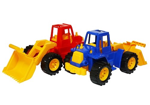 Трактор игрушка "Ангара" с грейдером 140
