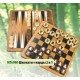 Шахматы+нарды 2 в 1(бамбук) 12/МТ6980