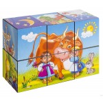 Кубики "Солнышко-4" (6 шт) 00463