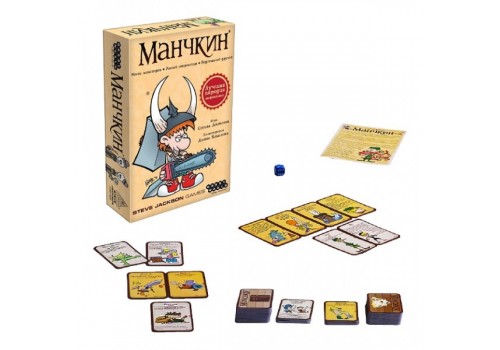 Настольная игра Манчкин (цветная версия, 2-е русское издание) 1031