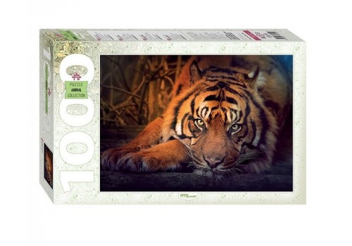 Пазл 1000 элементов "Сибирский тигр" Animal Collection 7+ 79142