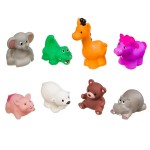 Набор резиновых игрушек для ванны Зоопарк ВВ3369