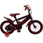 Велосипед 14 дюймов YIBEIGI чёрно-красный 450130
