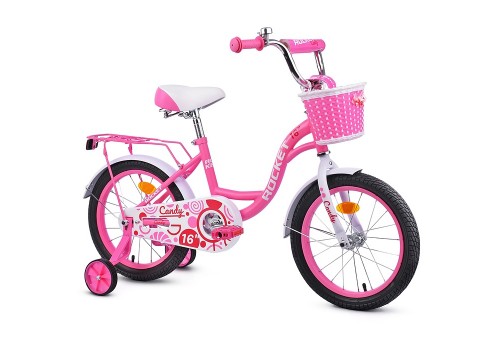 Велосипед 16 дюймов Rocket Candy, розовый 16.R-CANDY.PK.24