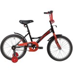 Велосипед 18 дюймов NOVATRACK STRIKE черно/красный 183STRIKE.BKR8