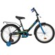 Велосипед 20 дюймов Новатрек FOREST черный/синий 201FOREST.BK21