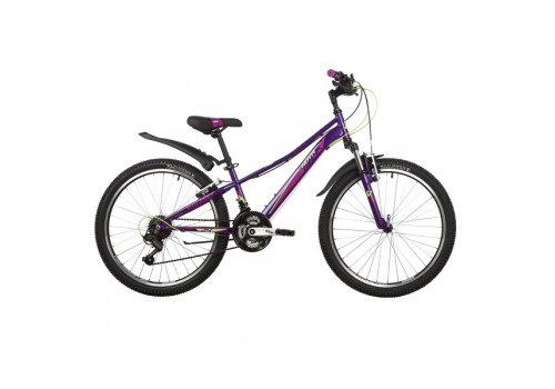 Велосипед 24 дюйма NOVATRACK  VALIANT фиолетовый 18-скоростей 24SH18V.VALIANT.12VL22