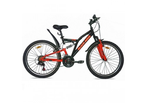 Велосипед 24 дюймов Black Aqua Mount 1431 GL-203V чёрно-красный