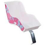 Корзина - кресло для куклы STG HL-BS03-5 на детский велосипед красно/белая