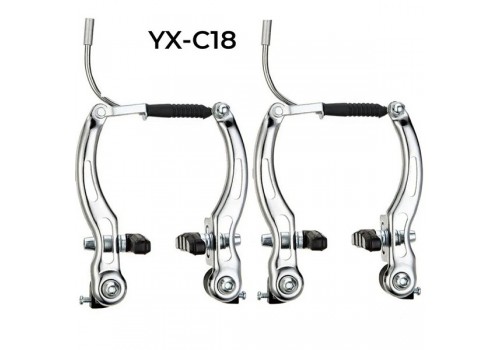 Тормоза для велосипеда V-brake сталь.YINXING YX-C18 передние и задние